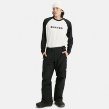 2526 버튼 스노우보드복 팬츠 리저브 2L (Short) - 트루 블랙 (3026310A04)