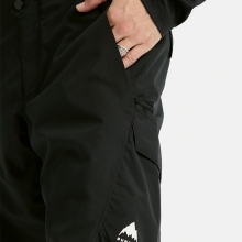 2526 버튼 스노우보드복 팬츠 리저브 2L (Short) - 트루 블랙 (3026310A04)