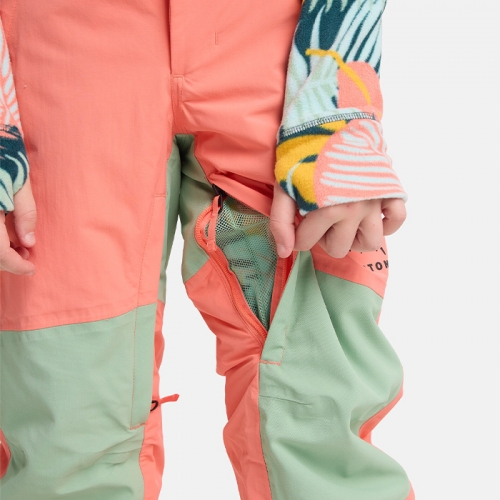 2526 버튼 아동용 스노우보드복 팬츠 스카일러 - 피치 에코 (2432110AWA)