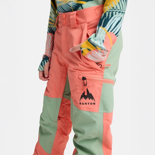 2526 버튼 아동용 스노우보드복 팬츠 스카일러 - 피치 에코 (2432110AWA)