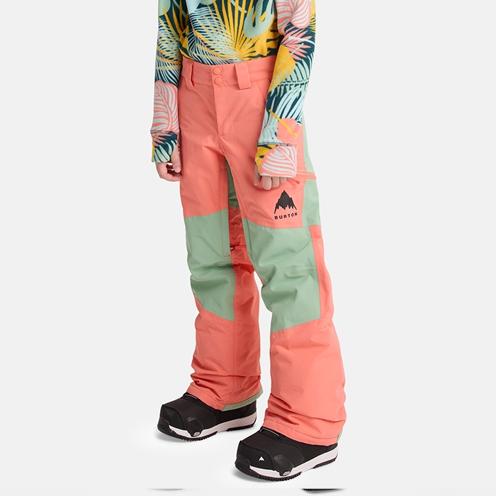 2526 버튼 아동용 스노우보드복 팬츠 스카일러 - 피치 에코 (2432110AWA)
