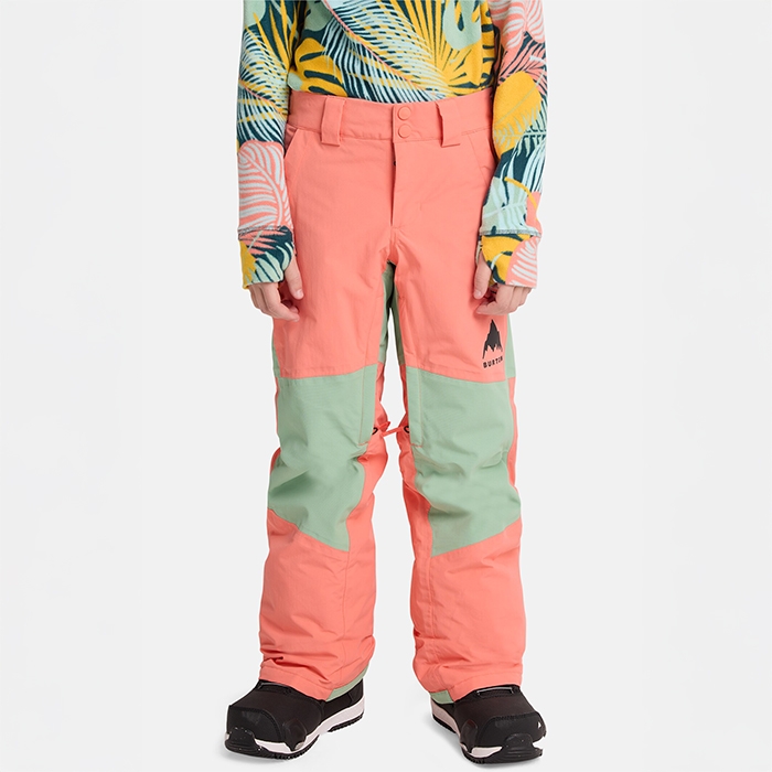 2526 버튼 아동용 스노우보드복 팬츠 스카일러 - 피치 에코 (2432110AWA)