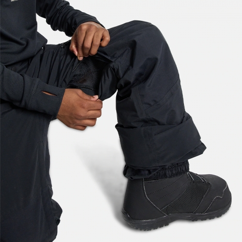 2526 버튼 아동용 스노우보드복 팬츠 스카일러 - 트루 블랙 (2432110A04)