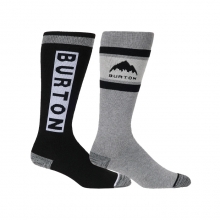 2526 버튼 여성용 스노우보드 양말 위캔드 미드웨이트 2개입 - 트루 블랙 (1492519A04)