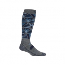 2526 버튼 스노우보드 양말 퍼포먼스 미드웨이트 - 다크 슬레이트 헤더 (1983117F26)