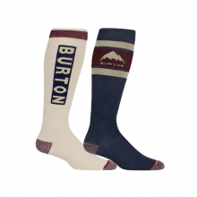 2526 버튼 스노우보드 양말 위캔드 미드웨이트 2개입 - 나이트폴 (1492619ABG)