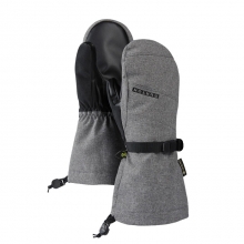 2526 버튼 아동용 스노우보드 벙어리 장갑 고어텍스 - 그레이 헤더 (104201BA38)