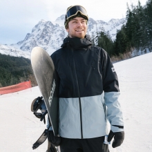 2526 686 육팔육 스노우보드복 자켓 GLCR 글래셔 하이드라 써마그래프 - 더스티 마린 컬러블록 (26M5WN149-DMCB)