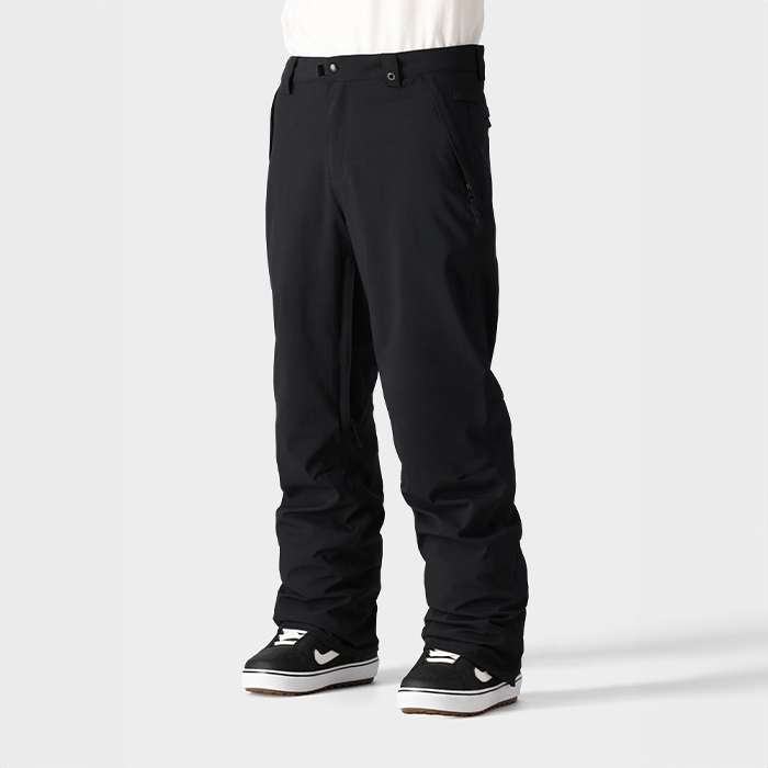 2526 686 육팔육 스노우보드복 팬츠 스탠다드 쉘 - 블랙 (26KCR213-BLK)