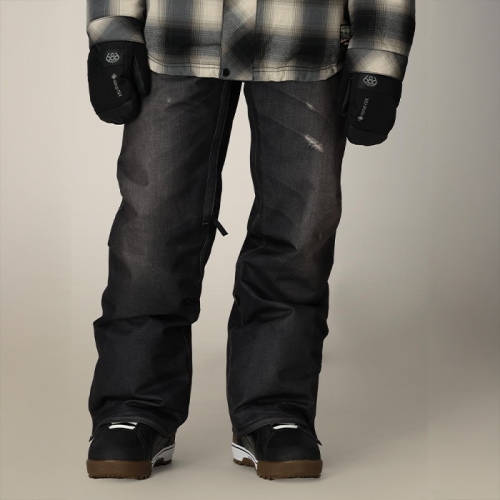2526 686 육팔육 스노우보드복 팬츠 디컨스트럭티드 데님 - 블랙 데님 (26M3WN227-BLKD) 2526 686 육팔육 스노우보드복 팬츠 디컨스트럭티드 데님 - 블랙 데님 (26M3WN227-BLKD)