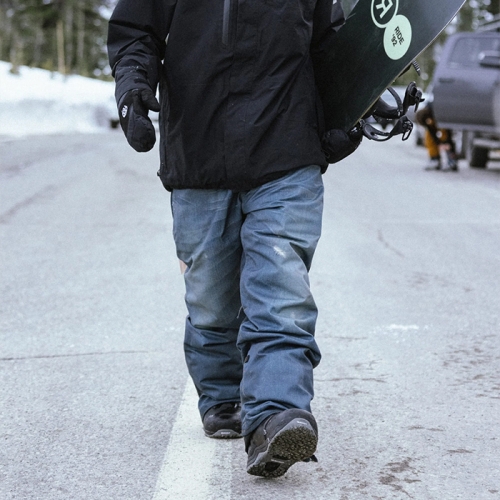 2526 686 육팔육 스노우보드복 팬츠 디컨스트럭티드 데님 - 인디고 데님 (26M3WN227-IDGD)