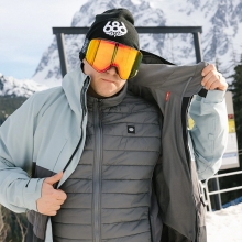 2526 686 육팔육 스노우보드복 자켓 스마티 3-IN-1 폼 - 더스티 마린 컬러블록 (26M5WN161-DMCB)