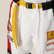 2526 686 육팔육 스노우보드복 팬츠 ASSC F1 쉘 - ASSC 화이트 컬러블록 (26M5WN256-ASWH)