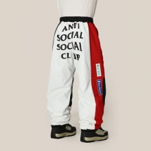 2526 686 육팔육 스노우보드복 팬츠 ASSC F1 쉘 - ASSC 화이트 컬러블록 (26M5WN256-ASWH)