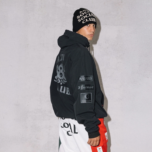 2526 686 육팔육 스노우보드 방수 후드티 워터프루프 ASSC F1 후디 - ASSC 블랙 (26M5WNCS125-ASBK)