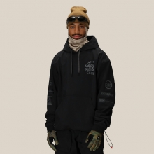 2526 686 육팔육 스노우보드 방수 후드티 워터프루프 ASSC F1 후디 - ASSC 블랙 (26M5WNCS125-ASBK)