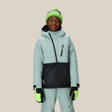 2526 686 육팔육 아동용 스노우보드복 자켓 보이 하이드라 인슐레이티드 - 더스티 마린 컬러블록 (26M2W502-DMCB)