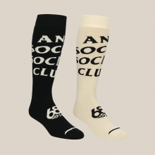 2526 686 육팔육 스노우보드 양말 안티소셜소셜클럽 ASSC 2개입 - 어쏘티드 26M5WNSOC224-AST