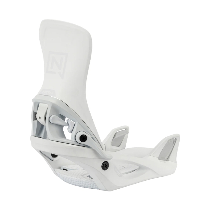 2526 나이트로 여성용 스노우보드 바인딩 스텝온 - 화이트 (N25FBD836525)