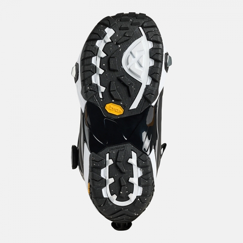 2526 버튼 스텝온 하이샷 X 스노우보드 와이드 부츠 - 블랙 (3029610A02)