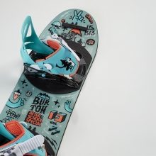 2526 버튼 아동용 스노우보드 세트 키즈 애프터스쿨 스페셜 데크 & 바인딩 패키지 - 80 90 100 (1073113A03)