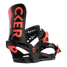 2526 니데커 스노우보드 바인딩 카온 프로 - 네온 블랙 (N.26.BNU.KAT.BK)