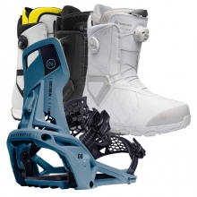 2526 니데커 오리지널 슈퍼매틱 스노우보드 바인딩 + 키타 남성용 세트 (2526 Nidecker Og Supermatic snowboard bindings - Atlantic + 2526 Nidecker Kita Mens Snowboard Boots)