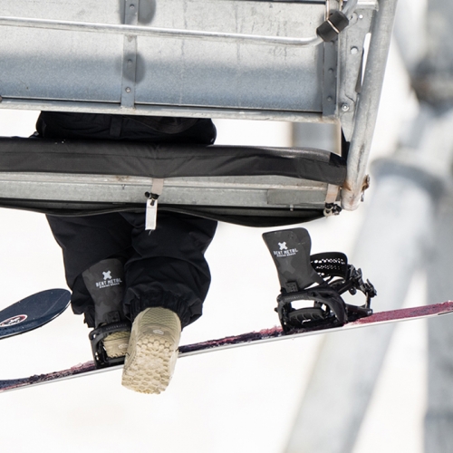 2526 벤트메탈 라이트닝 슈퍼매틱 스노우보드 바인딩 - 블랙 (25BN013-BK)