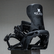 2526 벤트메탈 라이트닝 슈퍼매틱 스노우보드 바인딩 - 블랙 (25BN013-BK)