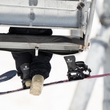 2526 벤트메탈 라이트닝 슈퍼매틱 스노우보드 바인딩 - 블랙 (25BN013-BK)