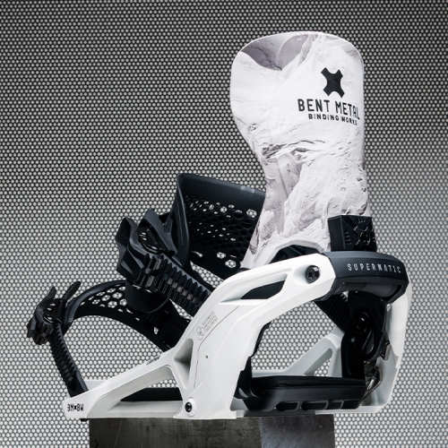2526 벤트메탈 라이트닝 슈퍼매틱 스노우보드 바인딩 - 화이트 (25BN013-WH) 2526 벤트메탈 라이트닝 슈퍼매틱 스노우보드 바인딩 - 화이트 (25BN013-WH)