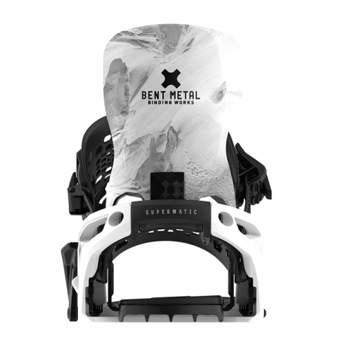 2526 벤트메탈 라이트닝 슈퍼매틱 스노우보드 바인딩 - 화이트 (25BN013-WH) 2526 벤트메탈 라이트닝 슈퍼매틱 스노우보드 바인딩 - 화이트 (25BN013-WH)