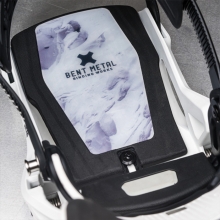 2526 벤트메탈 라이트닝 슈퍼매틱 스노우보드 바인딩 - 화이트 (25BN013-WH)