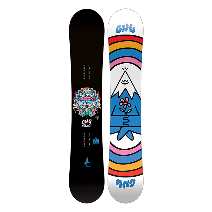 2526 그누 스노우보드 벨벳 데크 - 139 143 147 150 (25SN018)