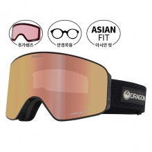 2526 드래곤 보드 스키 고글 NFX 맥 OTG 아이콘로즈 루마렌즈 - 로즈 골드 이온 + 보너스 : 라이트로즈 (25DRG1506132017)