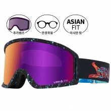 2526 드래곤 보드 스키 고글 DX3 플러스 OTG 래틀캔 루마렌즈 - 퍼플 이온 + 보너스 : 바이올렛 (25DRG1906130003)