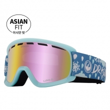 2526 드래곤 보드 스키 고글 릴 D 스노우댄스 루마렌즈 - 렌즈 : 핑크 이온 (25DRG1814425027)