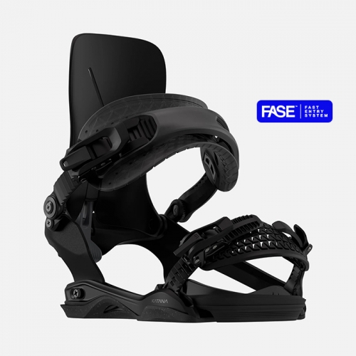 2526 롬 스노우보드 바인딩 카타나 AW 페이즈 - 블랙 (RO.26.28.KATA.BK)