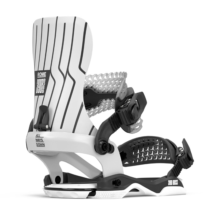 2526 롬 스노우보드 바인딩 390 보스 AW - 화이트/블랙 (RO.26.20.390.WH)