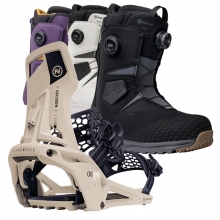 2526 니데커 오리지널 슈퍼매틱 스노우보드 바인딩 + 알타이 남성용 세트 (2526 Nidecker Og Supermatic snowboard bindings - Desert + 2526 Nidecker Altai Men Snowboard Boots)