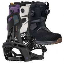2526 니데커 오리지널 슈퍼매틱 스노우보드 바인딩 + 알타이 남성용 세트 (2526 Nidecker Og Supermatic snowboard bindings - Black + 2526 Nidecker Altai Men Snowboard Boots)