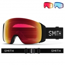 2526 스미스 스노우보드 고글 포디 맥 블랙 -크로마팝 변색 레드 미러 + 보너스 : 크로마팝 스톰 로즈 플래쉬 (4D MAG-9005)