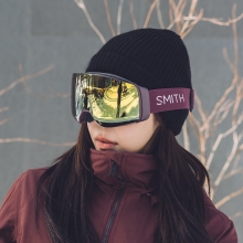 2526 스미스 보드 스키 고글 포디 맥 미스틱 - 크로마팝 선 블랙 골드 미러 + 보너스 : 크로마팝 스톰 블루 센서 미러 (4D MAG-1698)