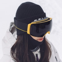 2526 스미스 보드 스키 고글 아이오 맥 XL 킬러 비 - 크로마팝 선 블랙 + 보너스 : 크로마팝 스톰 블루 센서 미러 (I/O MAG XL-1759)