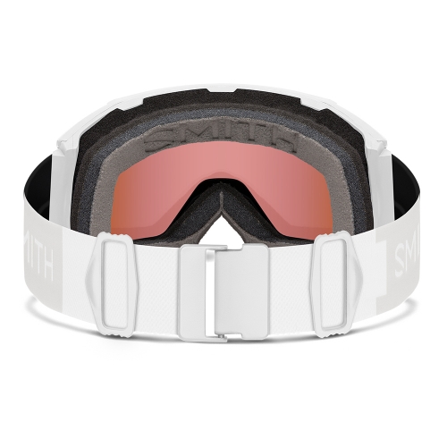 2526 스미스 보드 스키 고글 스쿼드 맥 화이트 베이퍼 - 크로마팝 에브리데이 로즈 골드 미러 + 보너스 : 크로마팝 스톰 로즈 플래쉬 (SQUAD MAG-3302)
