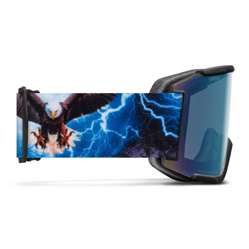 2526 스미스 스노우보드 고글 스쿼드 XL 오픈 로드 - 크로마팝 에브리데이 블루 미러 + 보너스 : 크로마팝 스톰 블루 센서 미러 (SQUAD XL-3081)