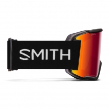 2526 스미스 스노우보드 고글 스쿼드 XL 블랙 - 레드 Sol-X 미러 + 보너스 : 클리어 (SQUAD XL-2197)
