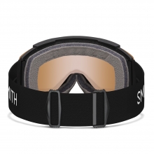 2526 스미스 스노우보드 고글 스쿼드 XL 블랙 - 레드 Sol-X 미러 + 보너스 : 클리어 (SQUAD XL-2197)