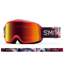 2526 스미스 청소년용 보드 스키 고글 데어데블 주니어 패트롤 믹스드 시그널 - 레드 Sol-X 미러 (DAREDEVIL-5577)