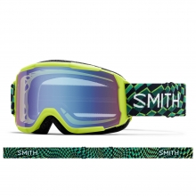2526 스미스 청소년용 보드 스키 고글 데어데블 주니어 일렉트릭 라임 레프트 턴 - 블루 센서 미러 (DAREDEVIL-5591)